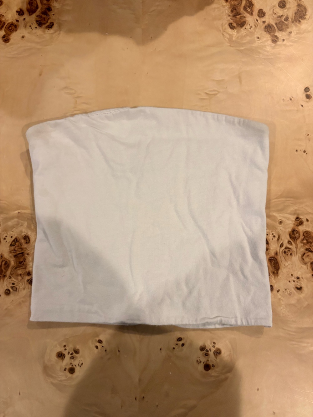 Brandy Melville White Strapless Tube Top
